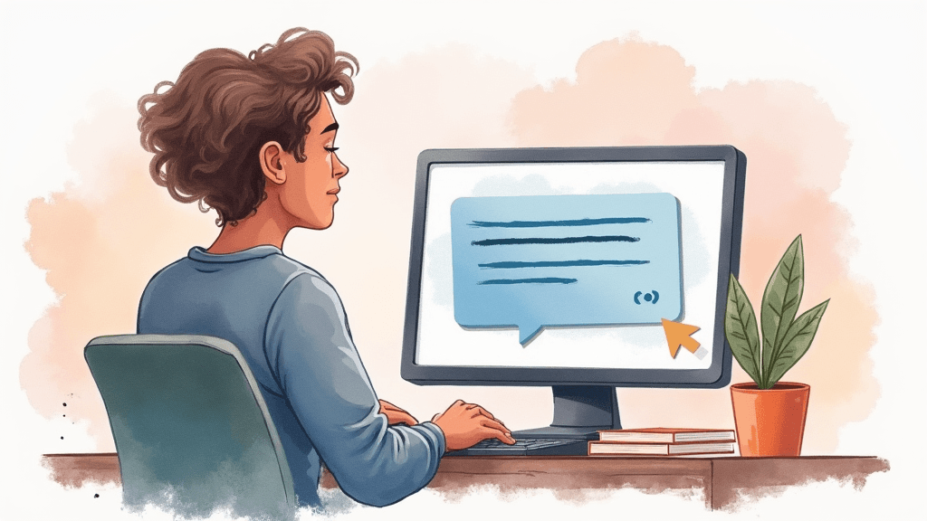 illustration of the DM feature