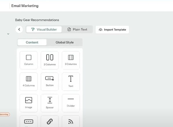 Customize Email Template