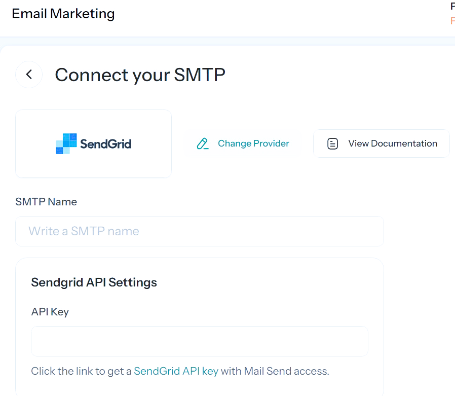 Connect SMTP